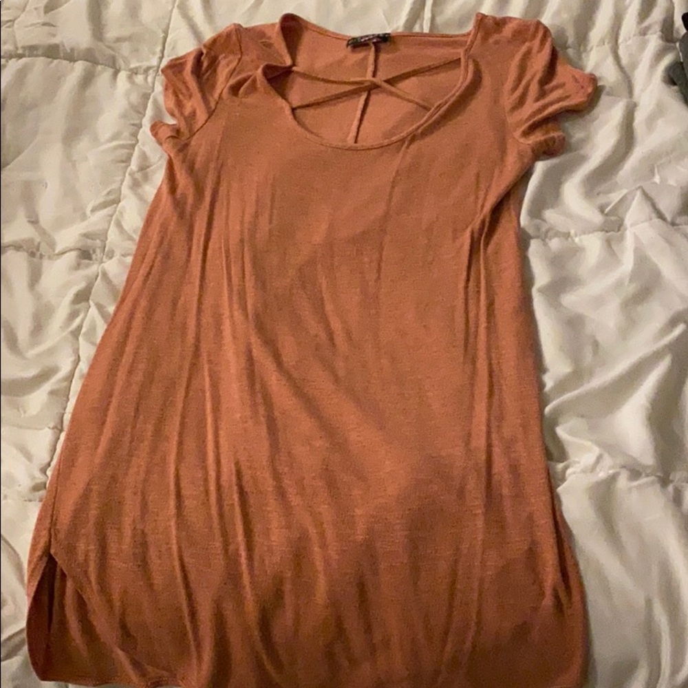Orange dress